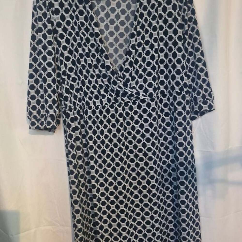 MICHAEL KORS ~ V neck dress Empire elastic waist... 2XL - Picture 1 of 4